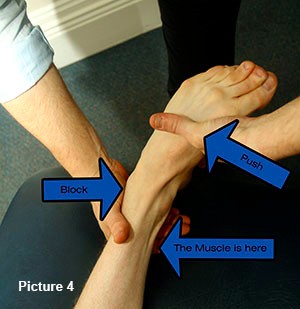 Foot inverter strength test Foot inverter strength test